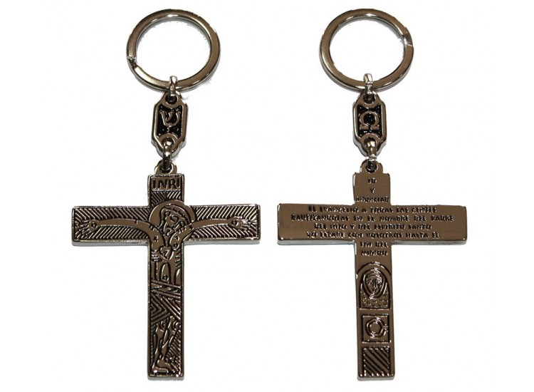 Llavero Cruz Familias Grande