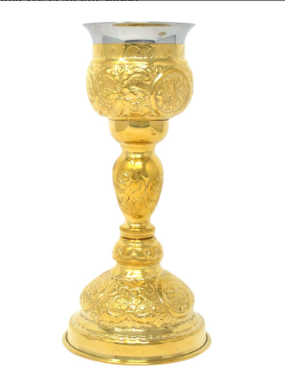 Calíz y patena ortodoxo