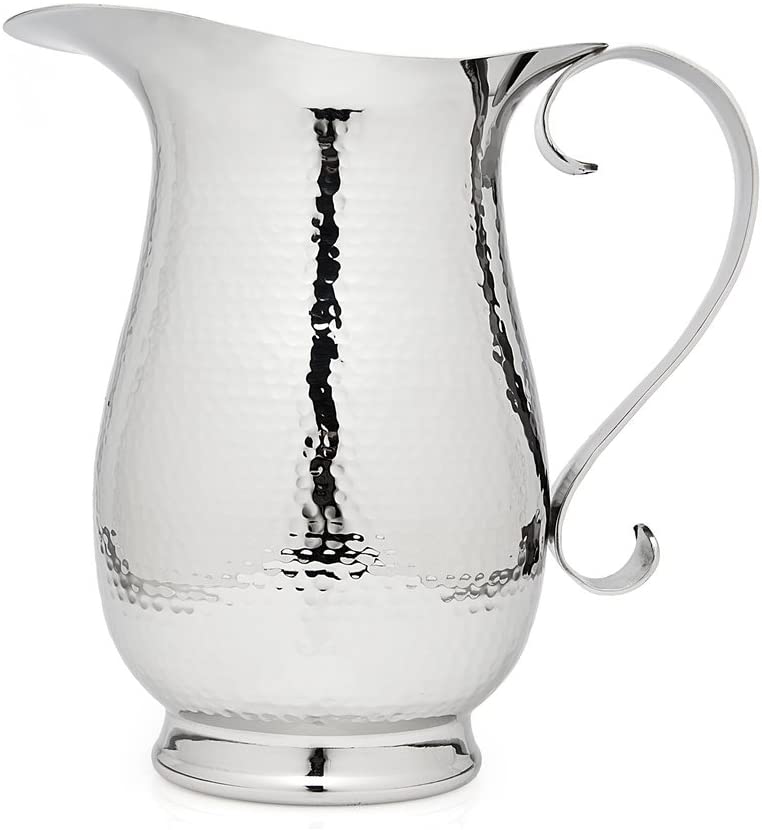 Lavabo Acero Inoxidable Martillado 9'' x 5''