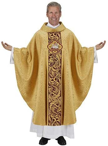 Casulla Dorada Cordero de Dios